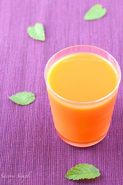 Energy Booster Juice ~ Savory Simple