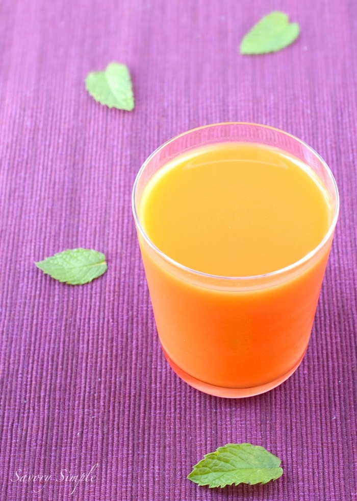 Energy Booster Juice ~ Savory Simple