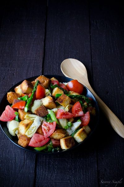 Spring-Panzanella-Salad
