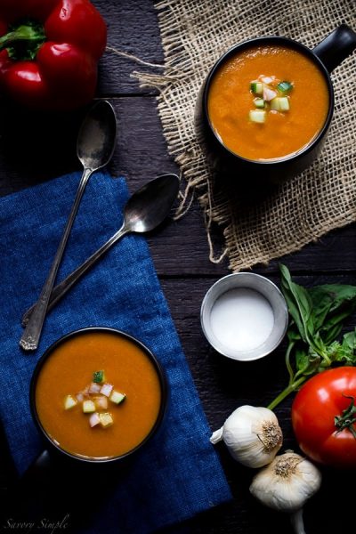 Roasted-Tomato-Gazpacho