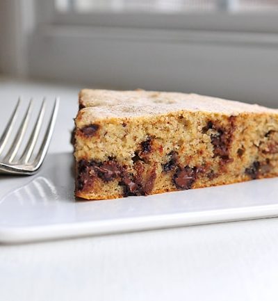 Gluten-Free Chocolate Chip Banana Cake