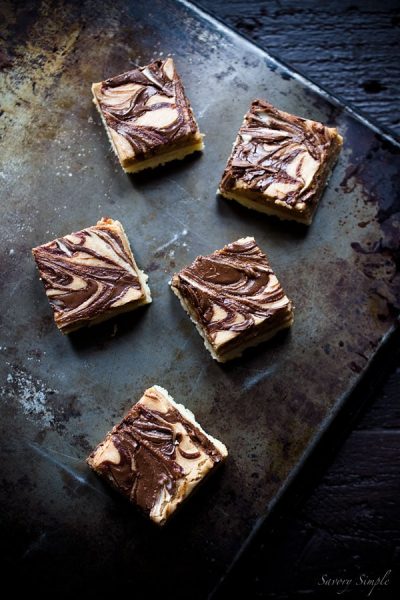 Nutella-Cheesecake-Bars
