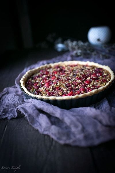 Cranberry-Pecan-Tart