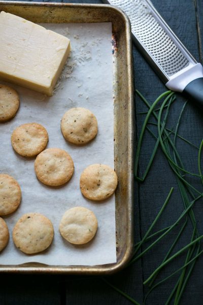Savory-Simple-Recipe-Cheddar-Chive-Crackers