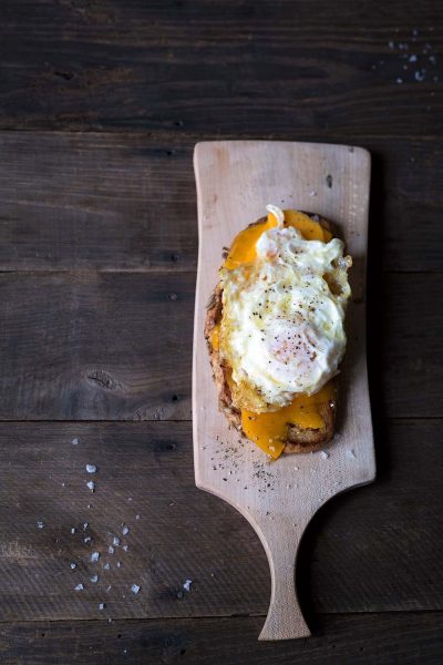 Savory-Simple-Recipe-Open-Faced-Grilled-Cheese