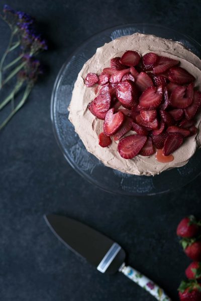 Savory-Simple-Recipe-Chocolate-Strawberry-Cake