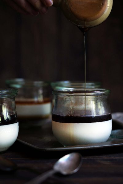 Milk Panna Cotta with Coffee Syrup is an elegant dessert that's easy to prepare. We’re talking about 15 minutes total of prep/cook time, and the rest is just letting it chill. Wow your guests with minimal effort!