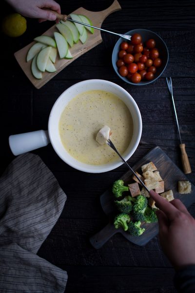 Classic Swiss Cheese Fondue