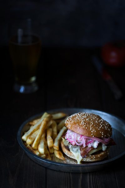 Raclette cheeseburger recipe